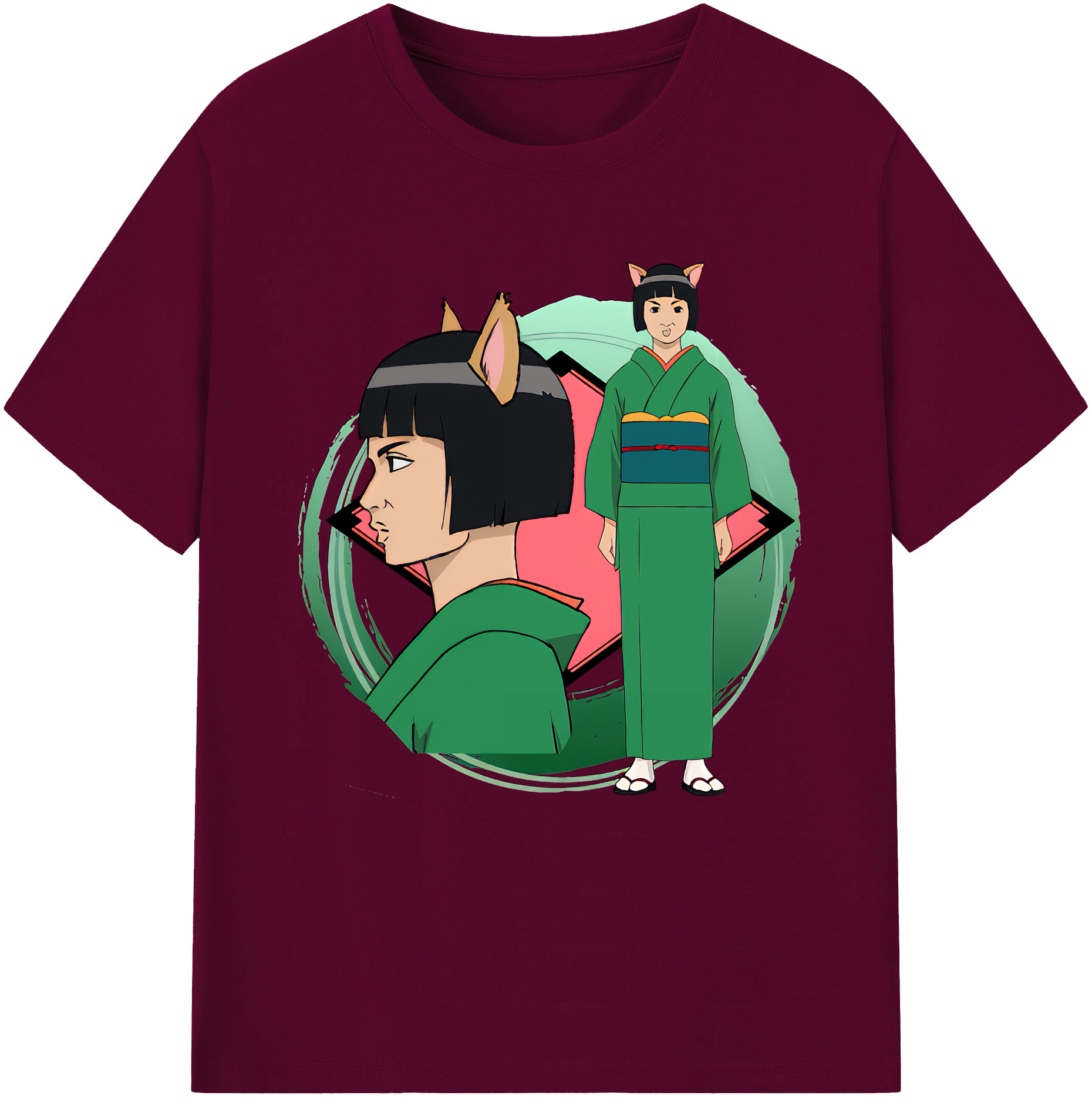 （画像用） ぎんたま 坂田銀時（さかたぎんとき） 神楽 志村新八（しむら しんぱち） GINTAMA Sakata Gintoki Kagura Shimura Shinpachi レディースカジュアルプリントTシャツ（綿100％）